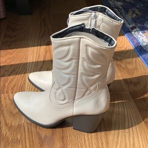 White Cowboy Boots